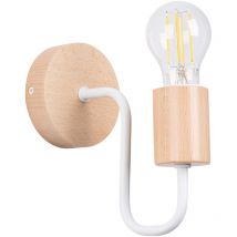 Sollux - Timbo Lámpara de pared tipo loft blanca