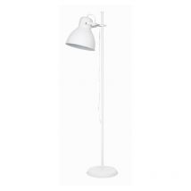 Lampara De Pie E27 Blanco