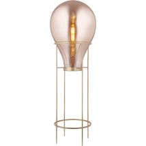 Lampadaire Hatann Ambre l Ø50x158 cm