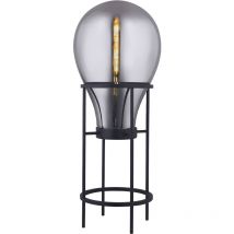 Lampadaire Hatann Gris m Ø40x108 cm