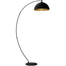 Lindby - Lámpara de pie 'Jonera' en Negro Metal