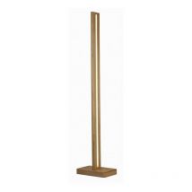 Lampara de pie led madera regulable 25W 3000K