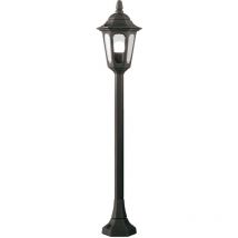 Elstead Parish 1 Ljus Utomhusstolpelampa Svart IP44, E27