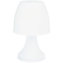 Lámpara Inálambrica De Sobremesa Led Blanca H.27cm