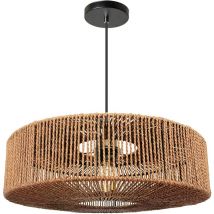 LÁMPARA de SUSPENSIÓN APP1294-1PC BEIGE E27