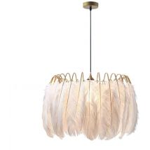 Lámpara de suspensión APP662 gold redondo 1-PUNTOS de luz E14 43X43X30-120CM ajustable