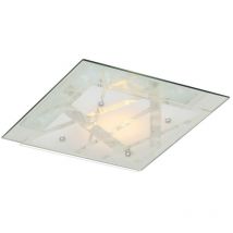 Italux - Mertu - Plafón led clásico empotrado, blanco, blanco cálido 3000K 560lm