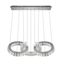 Interlusa - Lámpara de techo colgante argon 1x66W led 5280lm 3000K Transparente