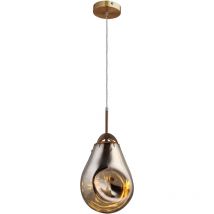 Lumineca - Lámpara Colgante Panist 23x30 cm Champán