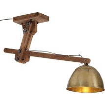 Lámpara de techo latón vintage 25 W E27 105x30x65-108 cm vidaXL