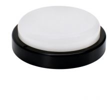 Lámpara de techo led Kanlo Circle - 12W - 1150lm - 4000K - IP54 - Negro - Ø178mm