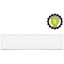 Miidex Lighting - Lámpara de techo led retroiluminada 295x1195mm - 25W - 3000K Blanco caliente - 3500lm - IP40 - 5 años de garantía