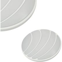 Milagro - Lámpara de techo led shell white 40W Ø480 mm