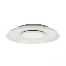 Lucande - Lámpara de techo 'Merilla' en Blanco Metal