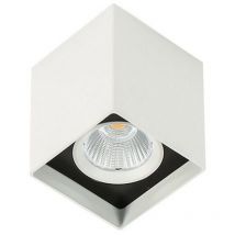 Italux - Alden White Black 3000K - Técnico moderno led montado en superficie blanco, negro, blanco cálido 3000K 1010lm