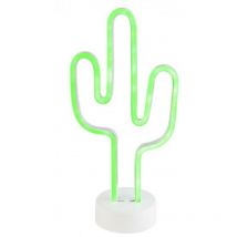 Trio Lighting - Lámpara de mesa Cactus moderna Led verde Alt. 29 cm