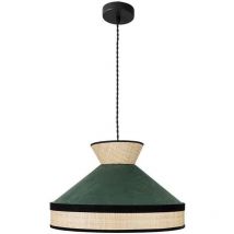 Fabrizio Ciondolo 1xe27 Naturale/verde Vaso Regx40x40 Cm