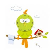 Milagro - Lámpara infantil bird led clock 0,6W led