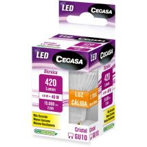 Lampara Led Cegasa Dicroica 331134 4.9w Gu10 420lm 2700k