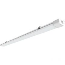 Auralum - Lámpara led de 45 w a prueba de humedad en blanco neutro de 4000 k para sótanos, garajes, iluminación interior y exterior Luz de sótano