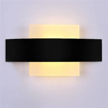 Comely - Lámpara led de pared interior de 12W, accesorio de iluminación para decoración de cocina, comedor, iluminación para balcón, lámpara de pared