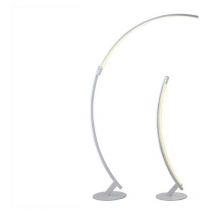 Lampara led de pie plegable 2 posiciones 28W 3000K 100o 230V blanco