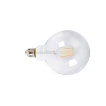 Bombilla con filamento Led globo G125 transparente Duolec E27 luz fría 6W -