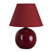 Corep - lampara mesa ceramica mini cereza E14 - 40 w