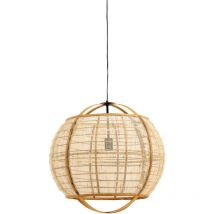 Lámpara colgante - Reeva - natural - bambú lino - Light&living