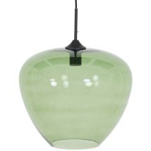 Lámpara colgante - Mayson - verde - vidrio - ø - Light&living