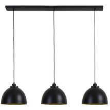 Light&living - lámpara colgante - Kylie - negro - metal - gran