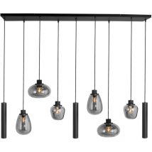 Steinhauer - lámpara colgante - Reflexion - negro - vidrio metal