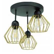 Livia - Lámparas colgantes tipo loft modernas 2848/Z-B-3 cz