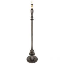Lámpara de pie Bois - negro - metal - 29 cm - E27 (casquillo grande) - 3679ZW - Negro - Steinhauer