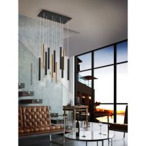 Lampara varas oro/negro 11L