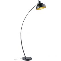 Reality Leuchten - Lampadaire design, Lampadaire Recife Or en Metal, trio