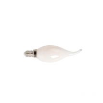 Bombilla Led vela decorativa opal Duolec E14 luz cálida 4W - talla