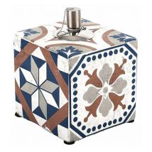 Lampe a huile carreaux de ciment
