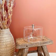 Lampe à huile cylindre D15 H10cm