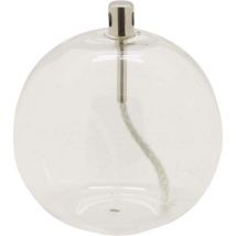Lampe à huile en verre Sphere 13 x 14 cm
