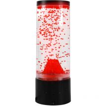 I-TOTAL Lampe de Lava iTotal Ronde 10.5 x 30 cm Rouge