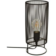 Homemaison - Lampe à poser Nora noir H30cm - Atmosphera créateur d'intérieur
