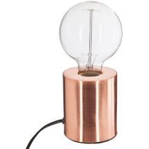 Lampe à poser en fer Ampoule - H. 10,5 cm