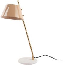 Leitmotiv - Lampe à poser en métal et marbre Savvy