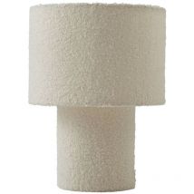 Lampe à poser 'Jone' en textile pour salon & salle à manger