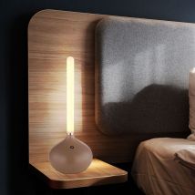 Globo Lighting - Lampe à poser lampe de salon lampe à poser led tactile couleur champagne h 24,3 cm