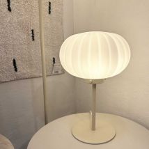 Lampe à poser opaline H37cm