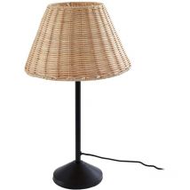Lindby - Lampe à poser 'Zyralia' en bois pour salon & salle à manger