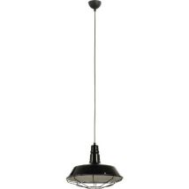 Suspension Lofti, Métal, Noir, 36x36x100 cm
