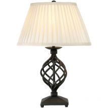 Elstead - Belfry - Lampe de table 1 lumière noire, E27